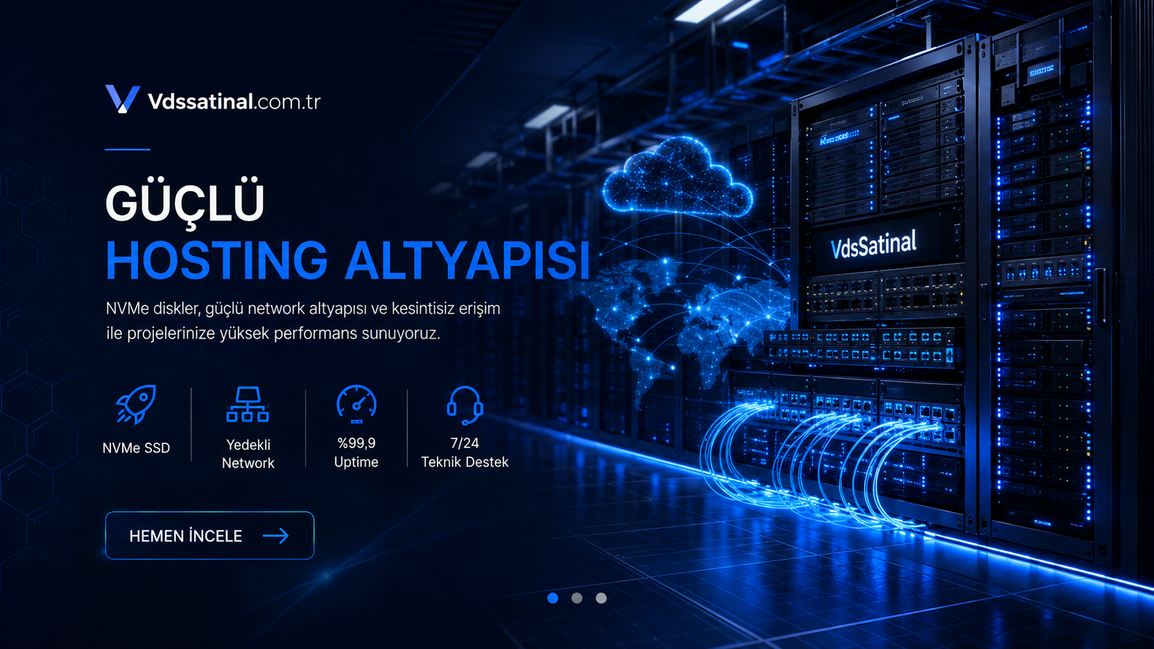 Hosting altyapı görseli